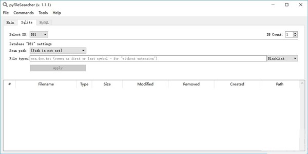 pyFileSearcher截圖