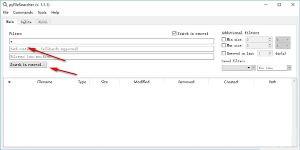 pyFileSearcher截圖
