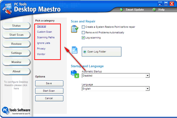 Desktop Maestro截圖