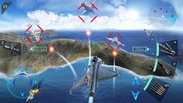 天空戰(zhàn)士3D截圖