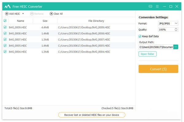 Free HEIC Converter
