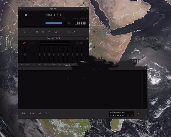 Qmmp音乐播放器截图