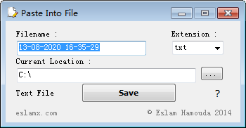 Paste Into File截圖