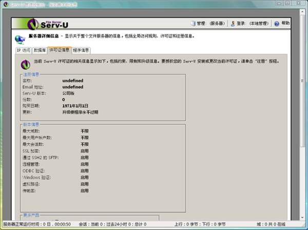 Serv U截圖