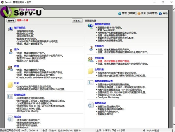 Serv U截圖