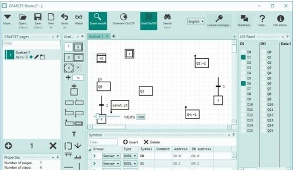 GrafCet Studio Pro截图