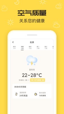 叮叮天氣截圖