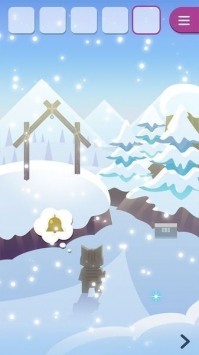 動物們與下雪的島截圖