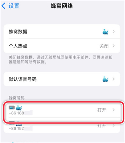 蘋(píng)果13怎么設(shè)置主副卡