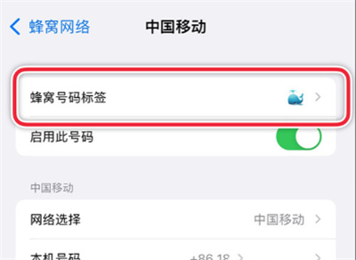 蘋(píng)果13怎么設(shè)置主副卡