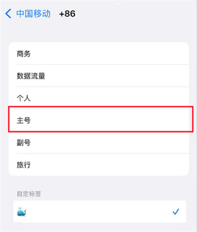 蘋(píng)果13怎么設(shè)置主副卡