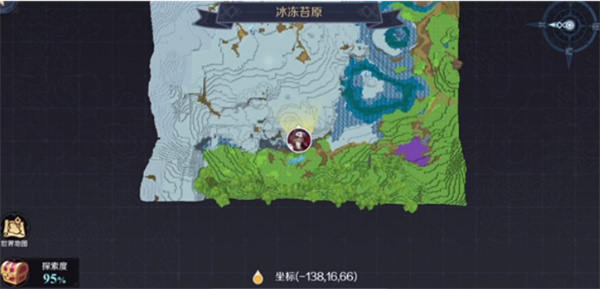 神角技巧冰凍苔原中級寶箱位置介紹