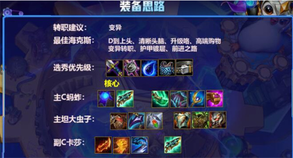 云頂之弈S6森林變異陣容組合推薦
