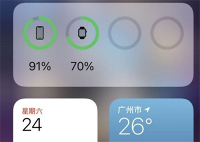 iPhone在哪添加電池組件