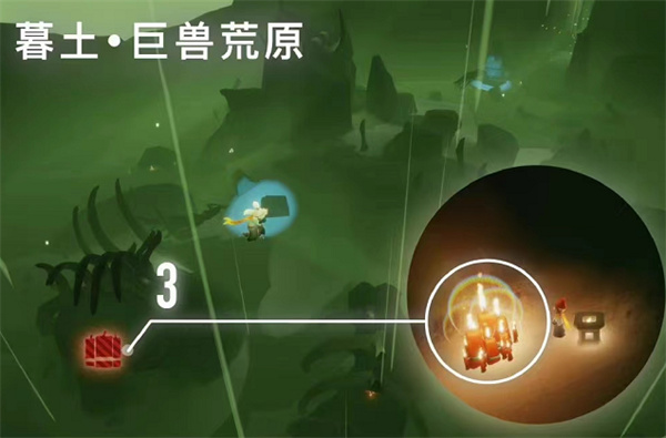 光遇11月30日大蠟燭位置一覽