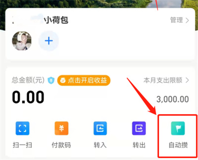 支付寶小荷包怎么關(guān)閉自動攢