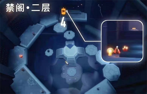 光遇12月3日大蠟燭位置一覽