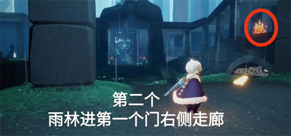 光遇12月3日雨林大蠟燭位置一覽