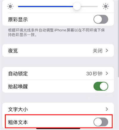 iPhone怎么設(shè)置粗體文本