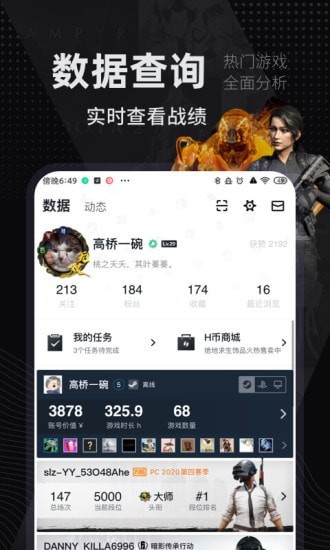 刀塔霸業(yè)戰(zhàn)績(jī)查詢截圖