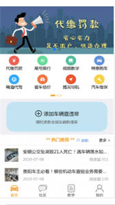 车行无忧查违章截图