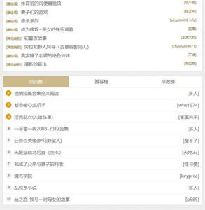 第一版主小說截圖
