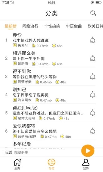 錦鯉鈴聲