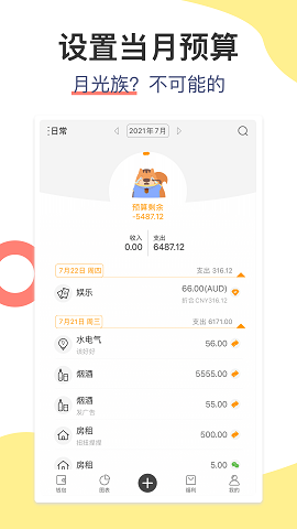 松鼠記賬2022