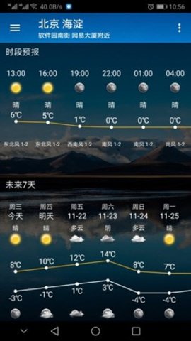 小棗天氣安卓版截圖