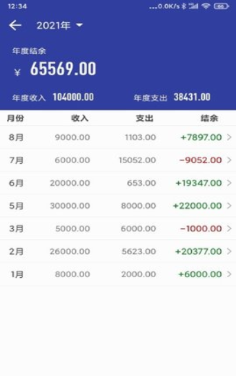 簡約記賬專業(yè)版截圖