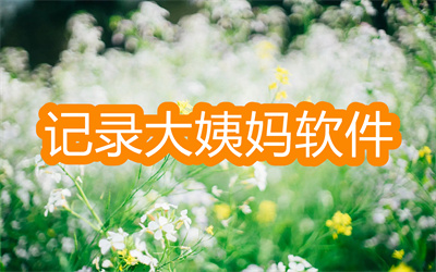 記錄大姨媽用什么軟件好-記錄大姨媽最好的軟件大全