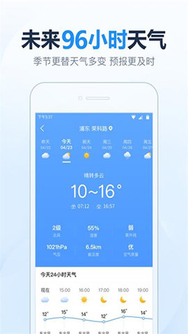 開心天氣截圖
