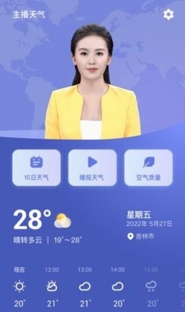 主播天氣截圖