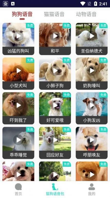 貓語(yǔ)狗語(yǔ)翻譯器免費(fèi)版截圖