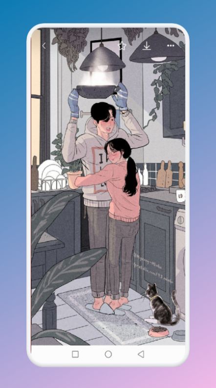 貼貼壁紙?zhí)匦Ы貓D