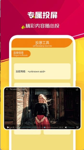 无线网连接多屏互动截图