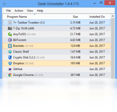 Geek Uninstaller