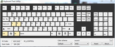 keyboard test utility截圖