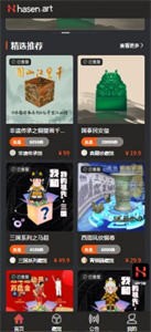 哈森藝術(shù)藏品截圖