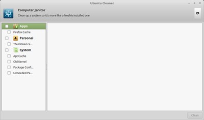 Ubuntu Cleaner截圖
