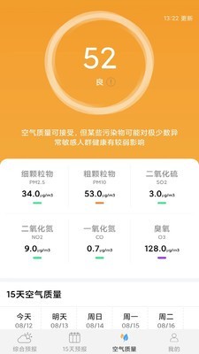 愛(ài)看天氣預(yù)報(bào)截圖