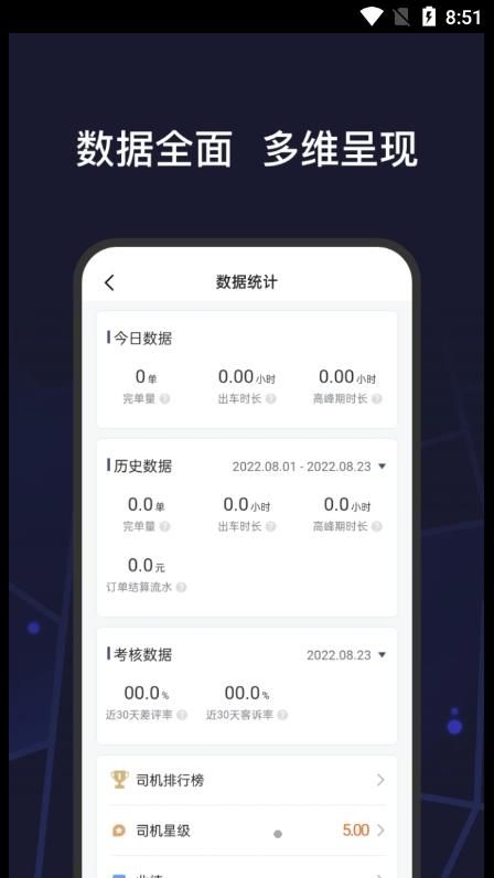 首約特惠司機端截圖