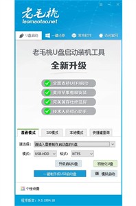 老毛桃winpe截圖