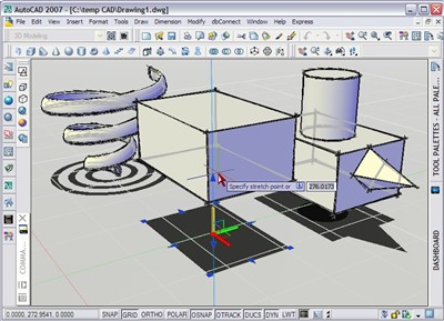 AutoCAD2007截图