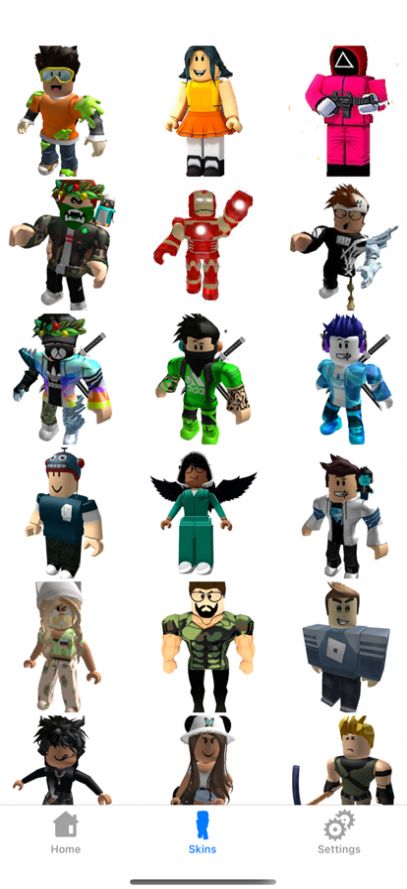 roblox皮膚中文版截圖