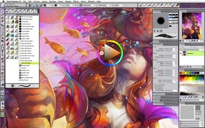 corel painter 11截圖