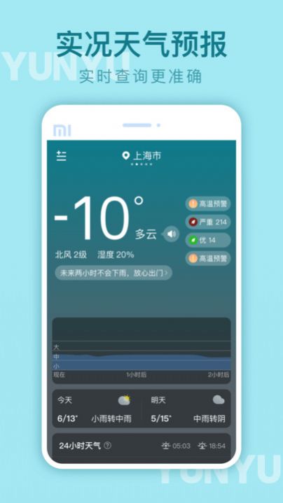 云雨天氣截圖