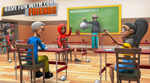 高中女生模拟器汉化版截图