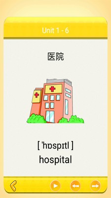 小學(xué)英語單詞圖卡截圖