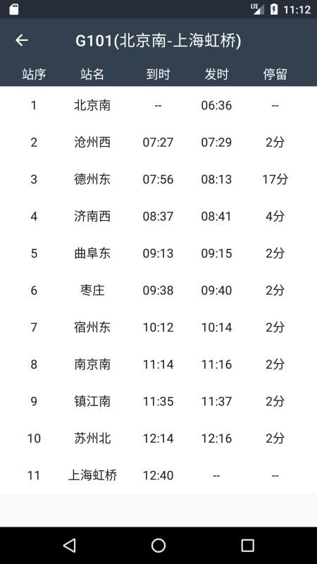 高鐵通截圖
